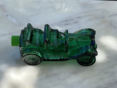 Green glass car tai winds - green,