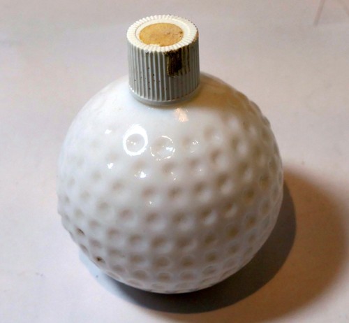 Empty avon cologne bottle golf - avon,